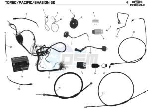 TOREO-PACIFIC-50-PACIFIC drawing ELECTRICAL