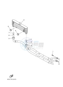 YFM250R YFM25RD RAPTOR 250 (1BTN 1BTP 1BTR) drawing OIL COOLER