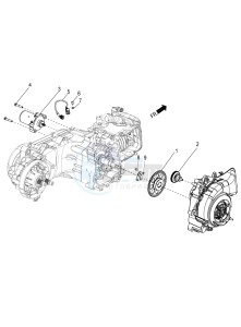 SR 150 4T-3V (EMEA-LATAM) drawing Starting motor