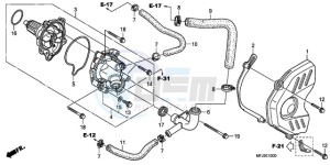 CBR600RA9 Korea - (KO / ABS MK) drawing WATER PUMP