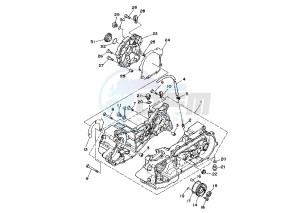 YFA BREEZE 125 drawing CRANKCASE