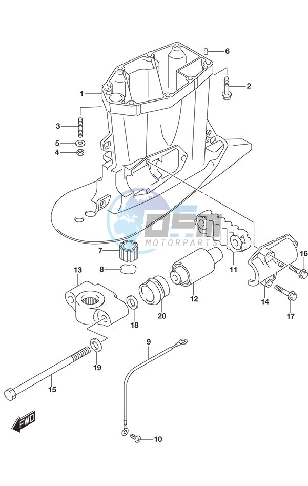 Drive Shaft Housing