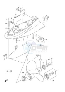 DF 140A drawing Gear Case (C/R)