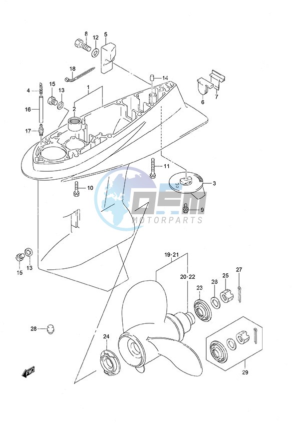 Gear Case (C/R)