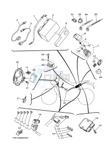 MT09 900 (1RCC) drawing ELECTRICAL 1