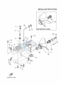 F225HET drawing PROPELLER-HOUSING-AND-TRANSMISSION-2