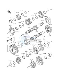 EN 500 A [VULCAN 500] (A6-A7) [VULCAN 500] drawing TRANSMISSION