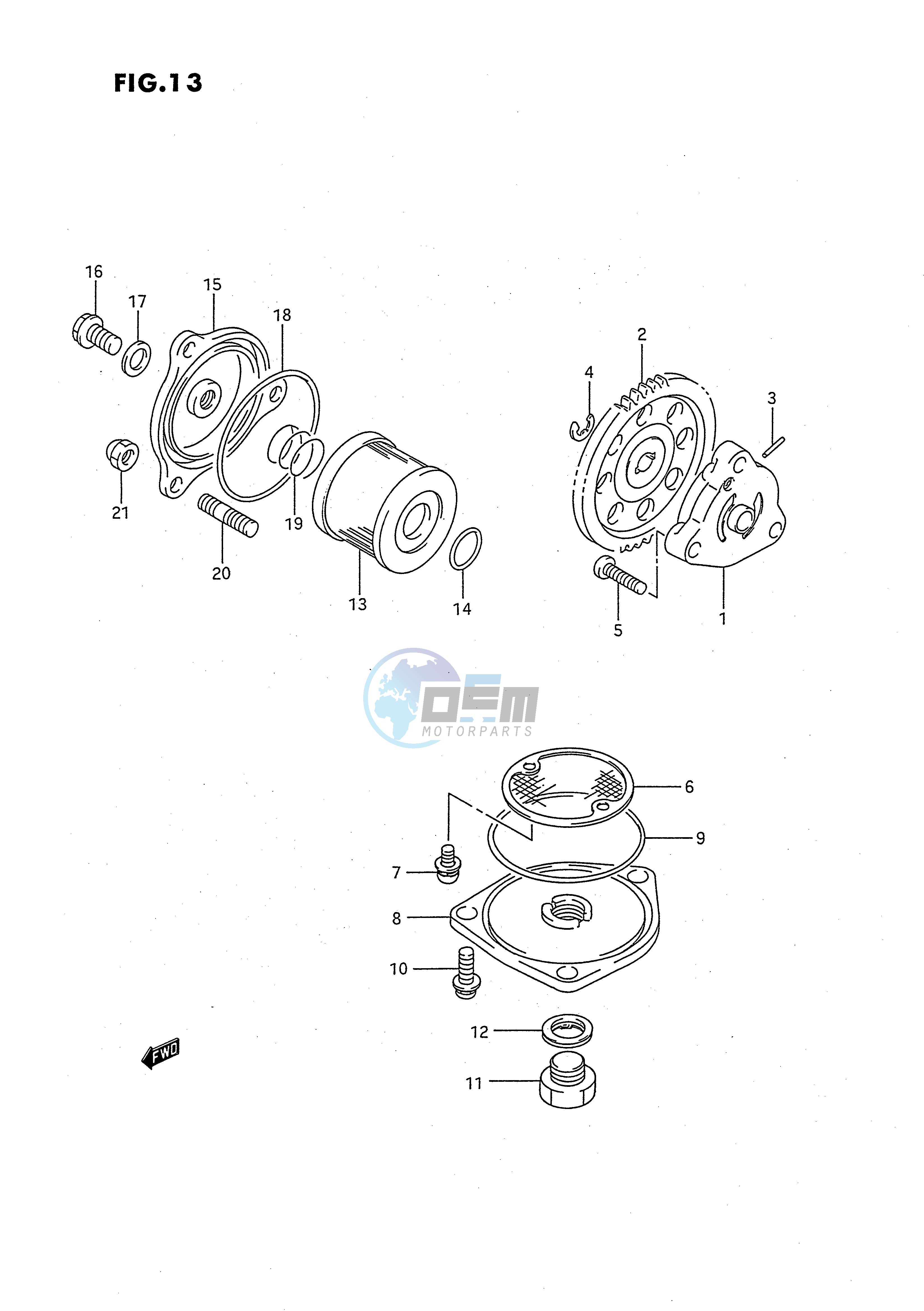 OIL PUMP - FUEL PUMP