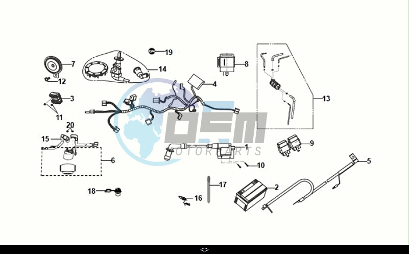 WIRE HARNESS - BATTERY