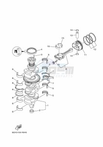 F150GETL drawing CRANKSHAFT--PISTON