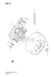 DR-Z125 (E28-E33) drawing MAGNETO