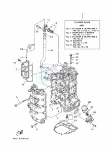 F115BETL drawing CYLINDER--CRANKCASE-1