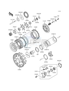 ZG 1200 B [VOYAGER XII] (B10-B14) [VOYAGER XII] drawing CLUTCH