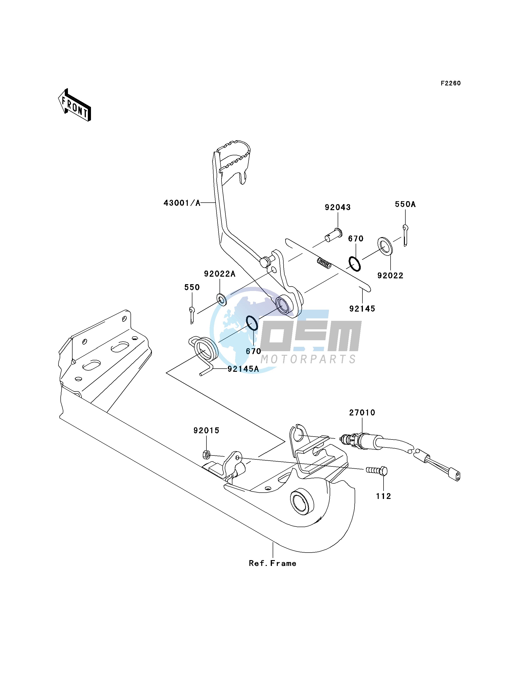 BRAKE PEDAL