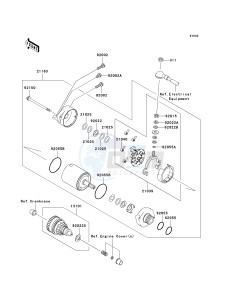 JT 1500 C [ULTRA LX] (C7F-C8F ) C8F drawing STARTER MOTOR