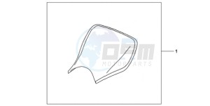 CBR1000RA9 Australia - (U / ABS MME) drawing E-SEAT