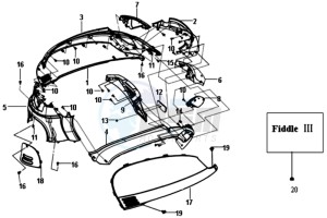 FIDDLE III 50 L6 drawing COWLING