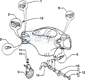 ET2 50 drawing Handlebar switches