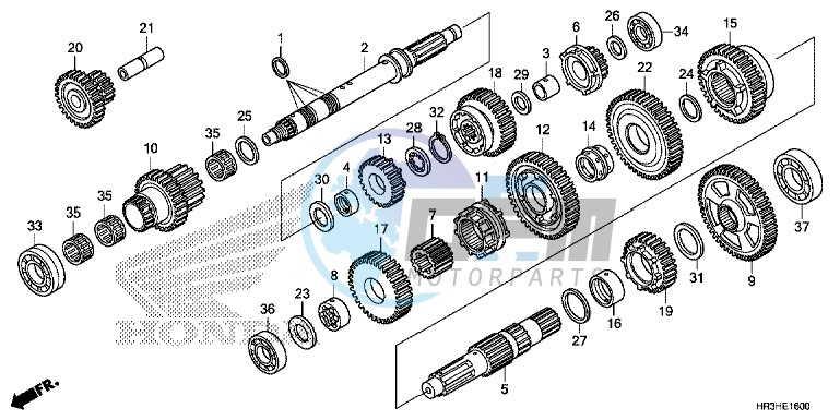 TRANSMISSION (TRX420FA1/FA2)