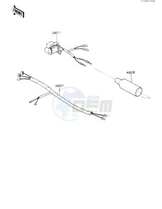 KXT 250 A [TECATE] (A1) [TECATE] drawing CHASSIS ELECTRICAL EQUIPMENT -- 84 A1- -