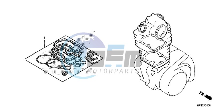 GASKET KIT A