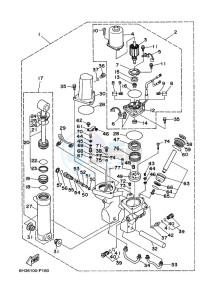 60F drawing POWER-TILT-ASSEMBLY