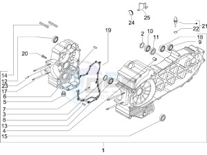 Nexus 500 SP e3 drawing Crankcase