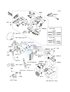 VN 1700 C [VULVAN 1700 NOMAD] (9FA) C9F drawing CHASSIS ELECTRICAL EQUIPMENT