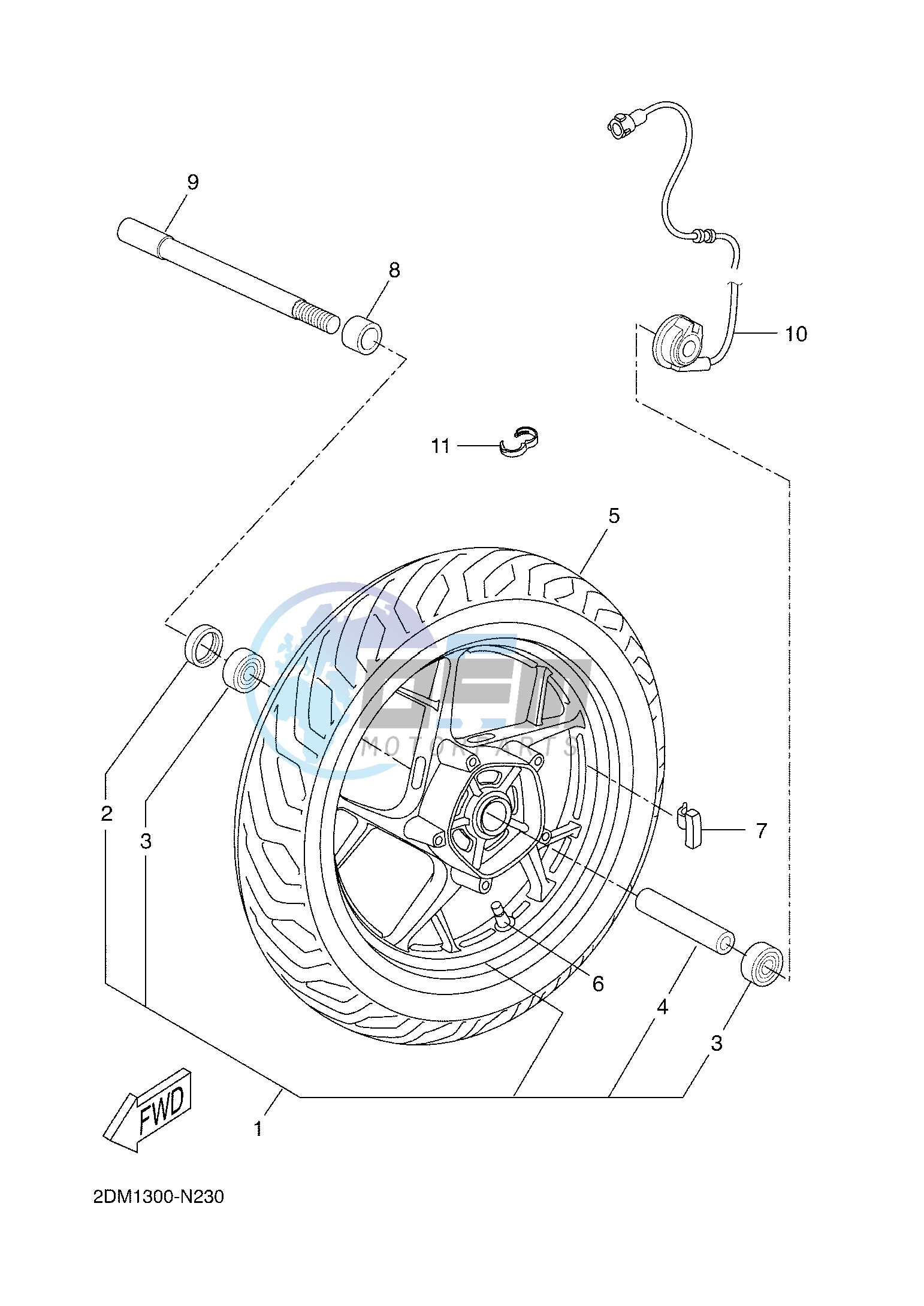 FRONT WHEEL