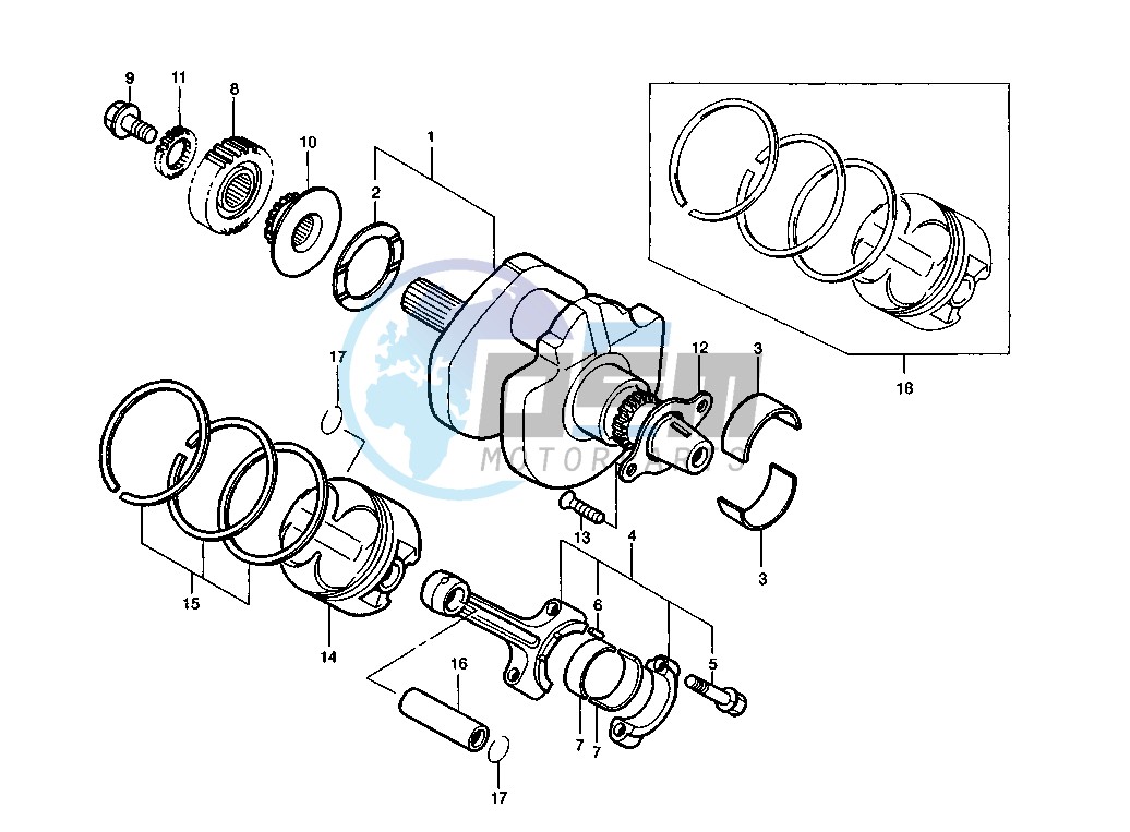 CRANKSHAFT-PISTON