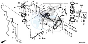 CBR1000S2 2ED - (2ED) drawing FUEL TANK/FUEL PUMP