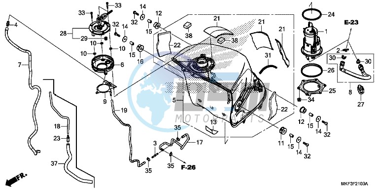 FUEL TANK/FUEL PUMP