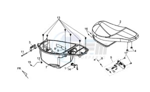 JET 4 R50 drawing HELMET BOX