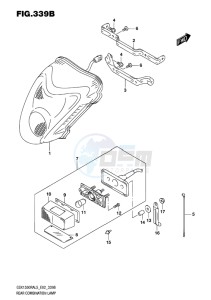 GSX-1300R ABS HAYABUSA EU drawing REAR COMBINATION LAMP