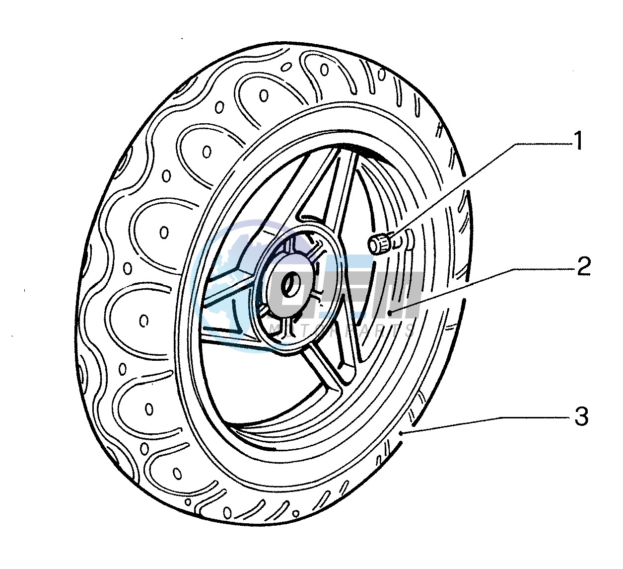 Front wheel