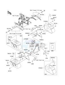 VN 900 D[VULCAN 900 CLASSIC LT] (6F-9F) D7F drawing SADDLEBAGS