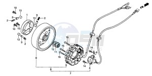 CH125 SPACY 125 drawing GENERATOR