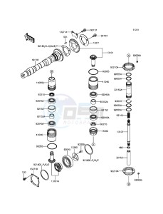 W800 EJ800AFFA GB XX (EU ME A(FRICA) drawing Camshaft(s)/Bevel Gear