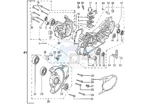 ZENITH N - 50 cc drawing CRANKCASE