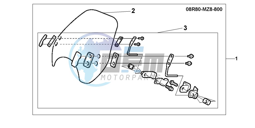 WINDSHIELD SET