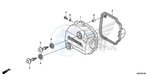 AFS110CSFF CB1000R 2ED - (2ED) drawing CYLINDER HEAD COVER