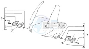 Runner 50 purejet drawing Front direction indicators