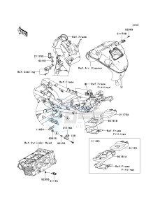 KLE 650 A [VERSYS] (9F-9F) A8F drawing FUEL INJECTION