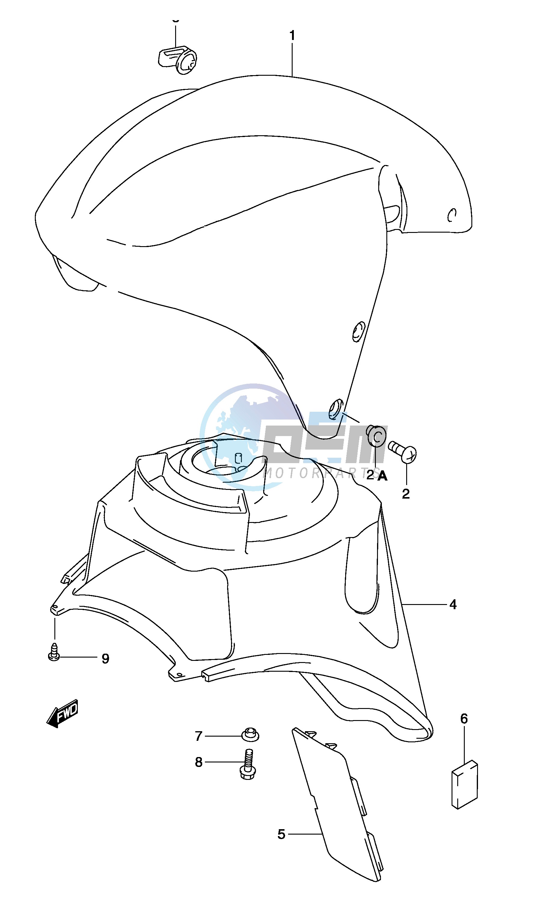 FRONT FENDER (MODEL K1)