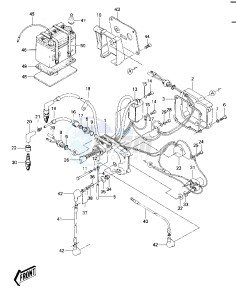 JS 440 A [JS440] (A6-A7) [JS440] drawing ELECTRIC CASE   -- 82-83 JS440-A6_A7- -