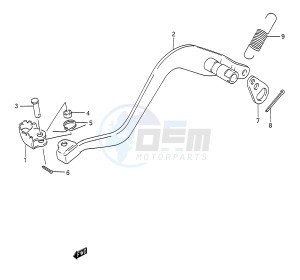 TS200R (E28) drawing REAR BRAKE