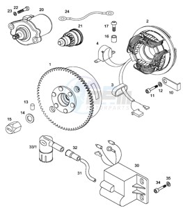 REVIVAL_25kmh_L0 50 L0 drawing Magneto assembly-electric starter