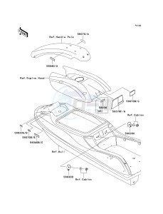 JS 800 A [800 SX-R] (A1-A3) [800 SX-R] drawing LABELS