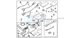 FJS400D9 F / CMF drawing G-KIT SECURITY SYS