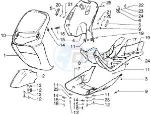 Diesis 50 drawing Front shield-Footboard-Spoiler